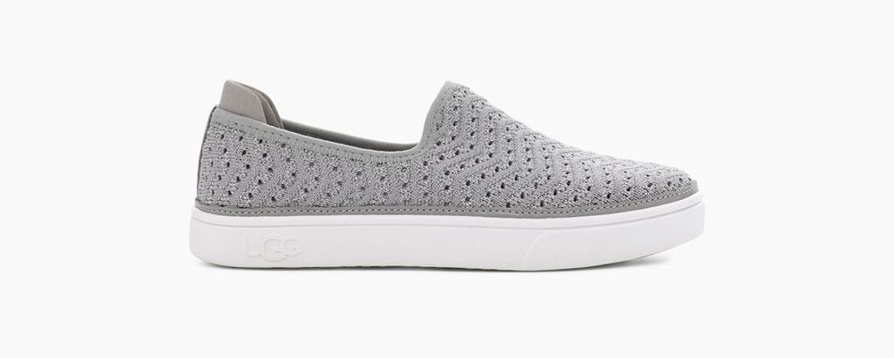 Ugg Sneakers Canada - Ugg Kids' Caplan Slip-On Grey